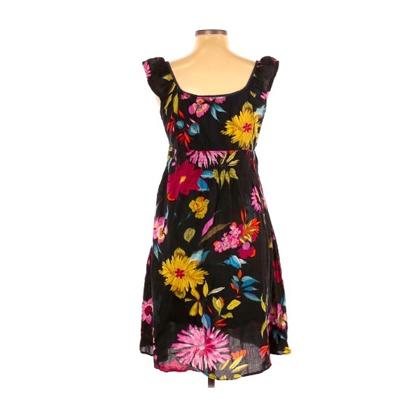 Speed Control Dresses & Skirts - Speed Control | Black Floral LBD Large 100% Cotton